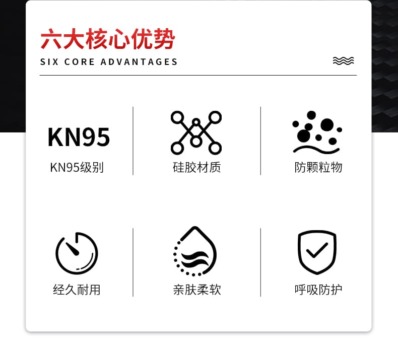 3M 6502QL 双滤盒半面罩 (中号、快扣版)